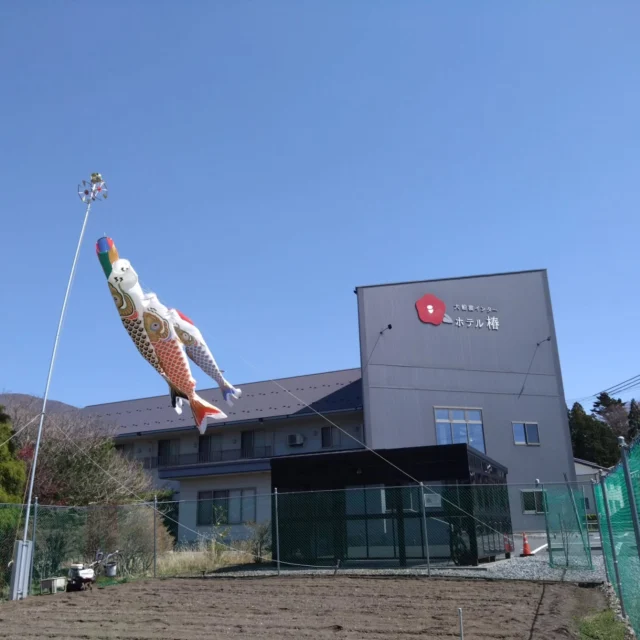 こんにちは☀
今日はとても良い暖かい１日です！
今シーズン初めて、こいのぼりをあげました🎏
とても気持ちよさそうに泳いでいます！
これからGW明けまでお天気が良い日にはあげます！
ぜひ楽しみにいらしてください！

#こいのぼり
#大船渡インターホテル椿
#ホテル椿
#お天気
#大船渡